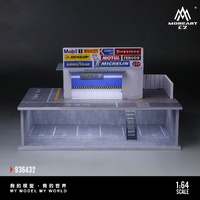 MoreArt 1/64 Scale - Underground Parking and Ground Maintenance Room - (PRE-ORDER)