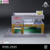 MoreArt 1/64 Scale - American-style Auto Repair Shop - (PRE-ORDER)