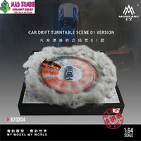 MoreArt 1/64 Scale -Car Drift Turntable Scene Model 01 - (PRE-ORDER)