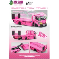 Micro Turbo 1/64 -300 Series II - Custom Tow Truck Roxy Livery Metallic Pink - (PRE-ORDRE)