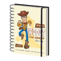 Toy Story 4 - Woody Retro A5 Notebook
