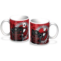Nightmare Before Christmas Coffee Mug - Red Jack Skellington