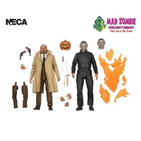 Halloween 2 Ultimate Michael Myers and Dr. Loomis 7-Inch Scale Action Figure 2-Pack