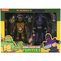 Teenage Mutant Ninja Turtles - Michelangelo vs Foot Soldier Action Figure 2-pack