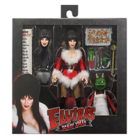 Elvira - Scary Christmas Elvira Clothed 8" Action Figure