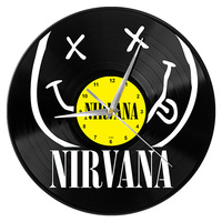 Nirvana Vinyl Record Wall Clock