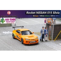Focal Horizon 1/64 - Nissan Silvia S15 Rocket Bunny Fast and Furious Orange