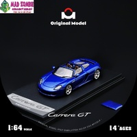 Original Model 1/64 Scale - Carrera GT Deep Sea Blue (With removable roof) - (Pre-Order)