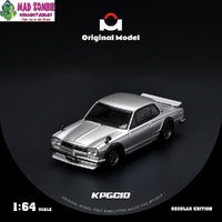Original Model 1:64 Scale - Nissan KPGC10 Silver - (Pre-Order)