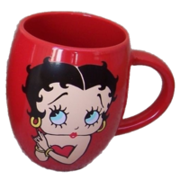 Betty Boop Barrel Mug featuring the face of Betty Boop