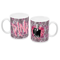 PINK Floral Mug