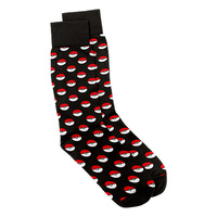 POKEMON POKE BALL PATTERN SOCKS