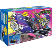 Teenage Mutant Ninja Turtles - Classic FootCruiser Retro Rotocast 4.5" Scale Action Figure Vehicle