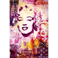 Marilyn Monroe City Collage poster #15