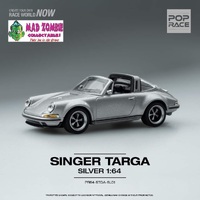 Pop Race 1:64 Scale - Singer Targa Silver 