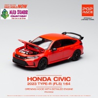 Pop Race 1/64 Scale - Honda Civic Type R FL5