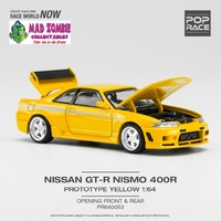 Pop Race 1:64 Scale - Nissan GT-R Nismo 400R Prototype Yellow
