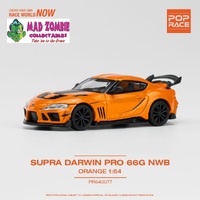 Pop Race 1/64 Scale - Darwin Pro 66G NWB Supra Orange