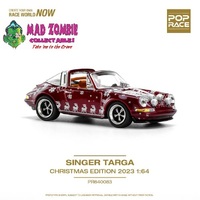 Pop Race 1/64 Scale - Singer Targa Christmas Edition 2023