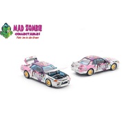 Pop Race 1/64 Scale - NISSAN SKYLINE GT-R R32 #22 AXIA GROUP A (PRE-ORDER)
