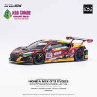 Pop Race 1/64 Scale - HONDA NSX GT3 EVO22 EVA RT PRODUCTION MODEL-02