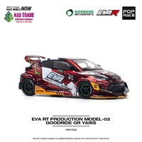 Pop Race 1/64 Scale - EVA RT PRODUCTION MODEL-02 GOODRIDE GR YARIS (PRE-ORDER)