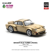 Pop Race 1/64 Scale - SINGER DLS TURBO (ROAD) - GOLD