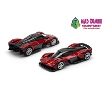 Pop Race 1/64 Scale - ASTON MARTIN VALKYRIE SUPERNOVA RED (PRE-ORDER)