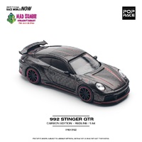 Pop Race 1/64 Scale - 992 STINGER GTR CARBON EDITION - REDLINE
