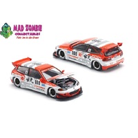 Pop Race 1/64 Scale - PANDEM CIVIC EG6 v1.5 IDEMITSU MOTION INFINITE (PRE-ORDER)