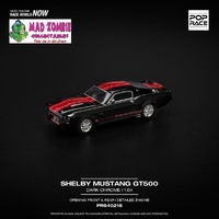 Pop Race 1/64 Scale - SHELBY MUSTANG GT500 DARK CHROME - PRE-ORDER