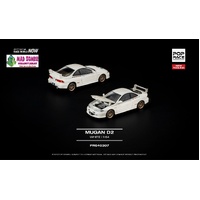 Pop Race 1/64 - MUGEN DC2 WHITE NEW TOOLING - PRE-ORDER