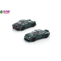 Pop Race 1/64 Scale - SINGER DLS TURBO (ROAD) GREEN - PRE-ORDER