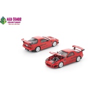 Pop Race 1/64 - MAZDA RX7 FC3S RE-AMEMIYA RED - PRE-ORDER