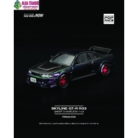 Pop Race 1/64 - SKYLINE GT-R R33 GHOST CHAMELEON - PRE-ORDER