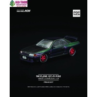 Pop Race 1/64 - SKYLINE GT-R R32 GHOST CHAMELEON - PRE-ORDER