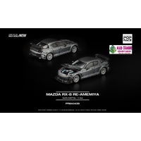 Pop Race 1/64 - Mazda RX-8 Amemiya Gun Metal - PRE-ORDER