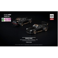 Pop Race 1/64 - RWB 930 MATTE BLACK "STELLA ARTOIS" NEW TOOLING - PRE-ORDER