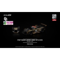 Pop Race 1/64 - POP RACE LBWK AMG GT3 EVO BLACK NEW TOOLING - PRE-ORDER