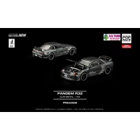 Pop Race 1/64 - PANDEM R32 GUN METAL NEW TOOLING - PRE-ORDER