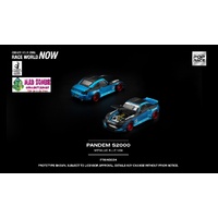 Pop Race 1/64 - PANDEM S2000 METALLIC BLUE - PRE-ORDER