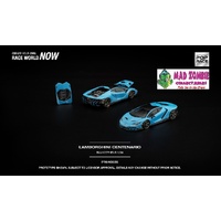 Pop Race 1/64 - LAMBORGHINI CENTENARIO BLU CEPHEUS - PRE-ORDER