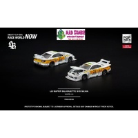 Pop Race 1/64 - LB SUPER SILHOUETTE S15 SILVIA WHITE NEW TOOLING -  PRE-ORDER