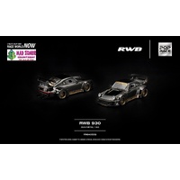 Pop Race 1/64 - RWB 930 GUN METAL - PRE-ORDER