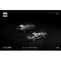 Pop Race 1/64 - Dark Chrome Series - R33 GT-R Dark Chrome -  PRE-ORDER