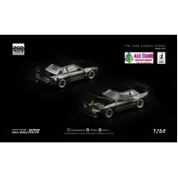 Pop Race 1/64 - PANDEM S13 DARK CHROME  - PRE-ORDER