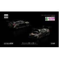 Pop Race 1/64 - HONDA CIVIC FL5 TCR DARK CHROME - PRE-ORDER