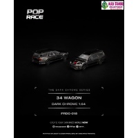 Pop Race 1/64 - R34 WAGON DARK CHROME - PRE-ORDER