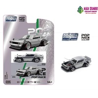 Pop Race 1/64 Scale - Skyline GT-R KPGC10 Kenmeri V8 Drift Modified (Enigma Exclusive Edition) - PRE-ORDER