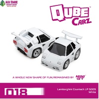 MINI GT Qube Carz - Lamborghini Countach 500S White / Blister packaging - PRE ORDER